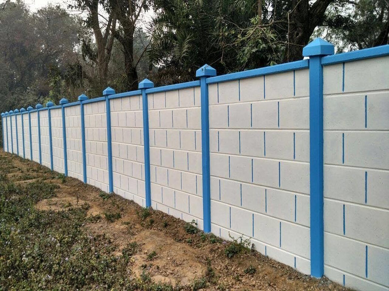 Top Fencing precast boundary wall in bhopal MP