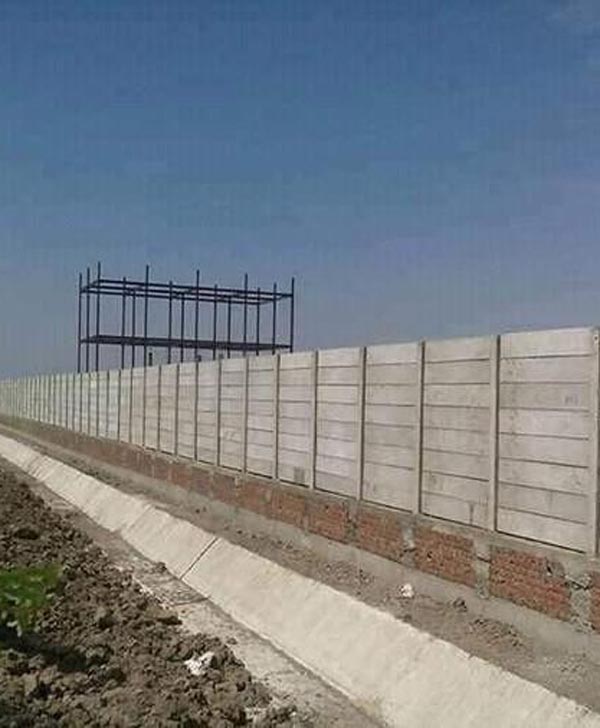 RCC boundary wall in bhopal MP